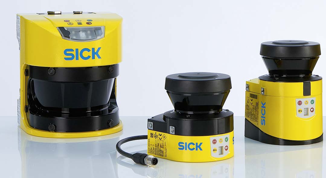 Bezpečnostní prvky Sick